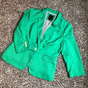 The Limited Green Blazer